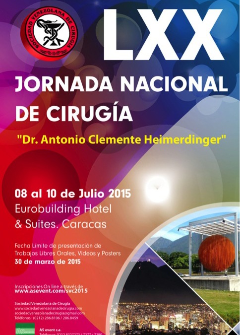 LXX Jornada Nacional de Cirugía Dr. Antonio Clemente Heimerdinger
