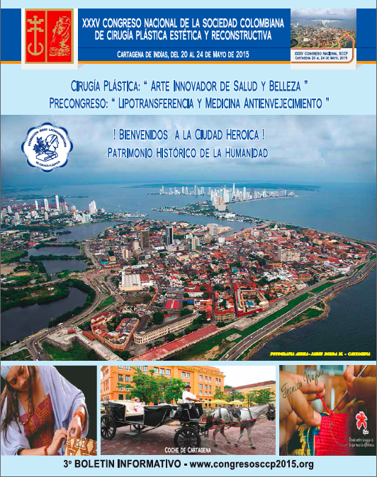 XXXVI  Congreso de la Sociedad Colombiana de Cirugía Plástica Estética  y Reconstructiva