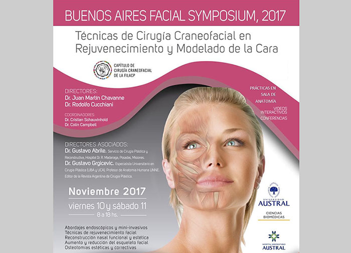 Aplicación de Técnicas de Cirugía Craneofacial en Rejuvenecimiento y Modelado de la Cara. Buenos Aires. 10-11 de Noviembre.